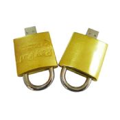 metal golden usb flash drive lock shape images