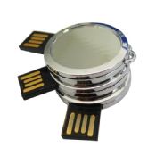 mini silver coin usb flash drive images