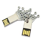 novelty crown shape metal usb flash drive images