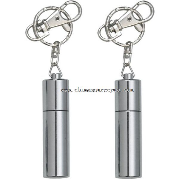 silinder logam baterai bentuk usb flash drive