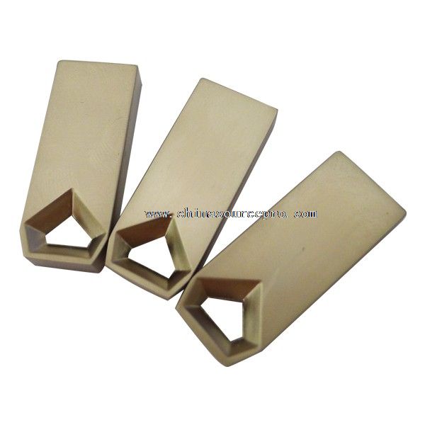 metal rectangle style Mini USB Stick