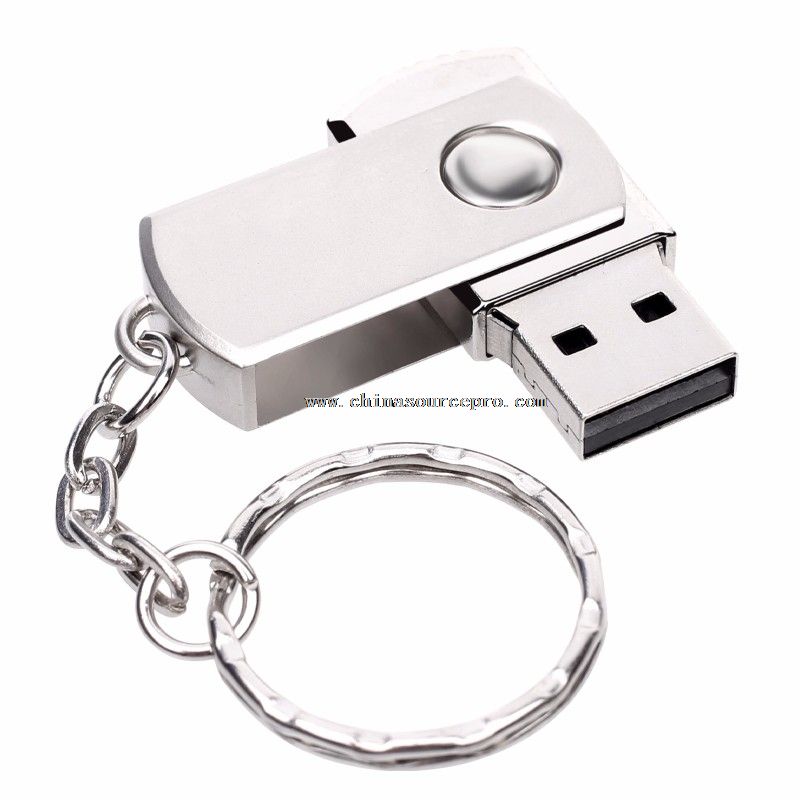Logam putar USB flash drive