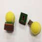 Sepak bola sepak bola 2 in 1 USB Pen Drive small picture