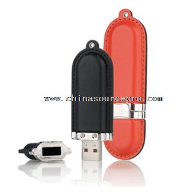 Leather Key USB Flash Memory Drive