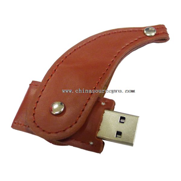 Kožený usb flash disky