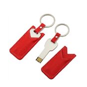 سبک کلید کیف پول چرم usb با keychain images