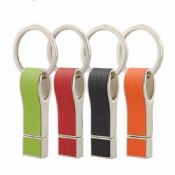 Leather key chains usb disk flash drive images