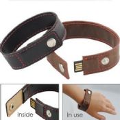 kulit pergelangan tangan band USB flash Drive images