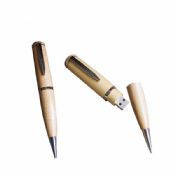 Wooden Shape pen USB flash drive images