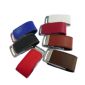 Leather Belt with Magnet Buckle Metal Keychain Pendant Style USB Flash Drive small picture