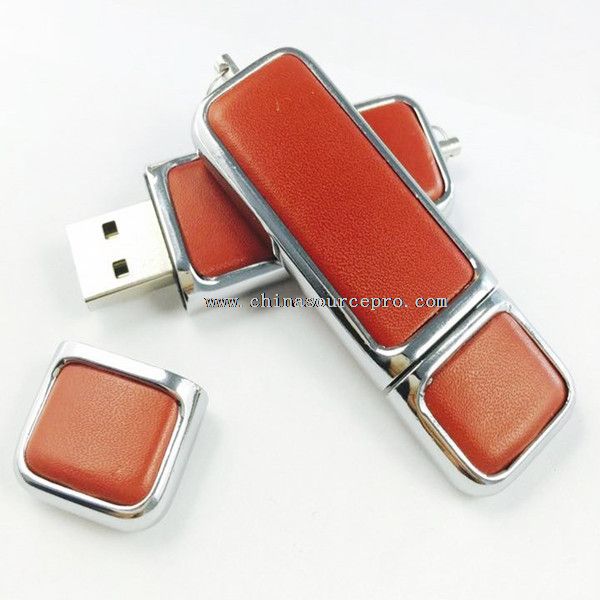 چرم Keychain فلش دیسک