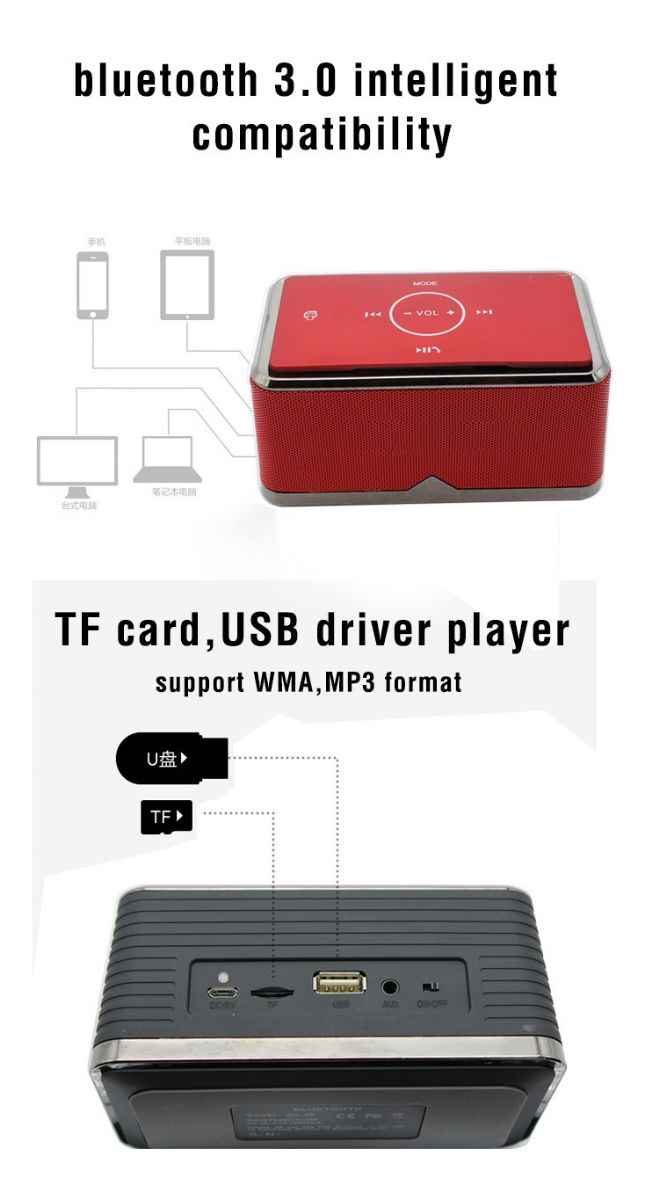 usb bluetooth hangszóró