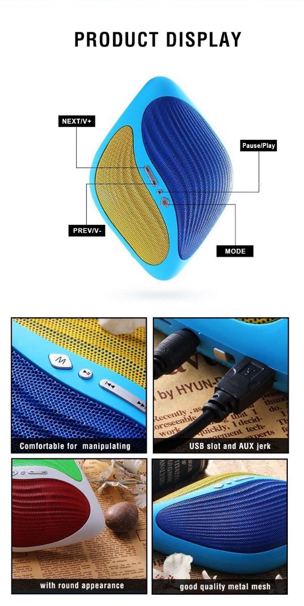 mini led bluetooth speaker