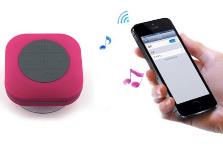 mini wireless waterproof square bluetooth speaker