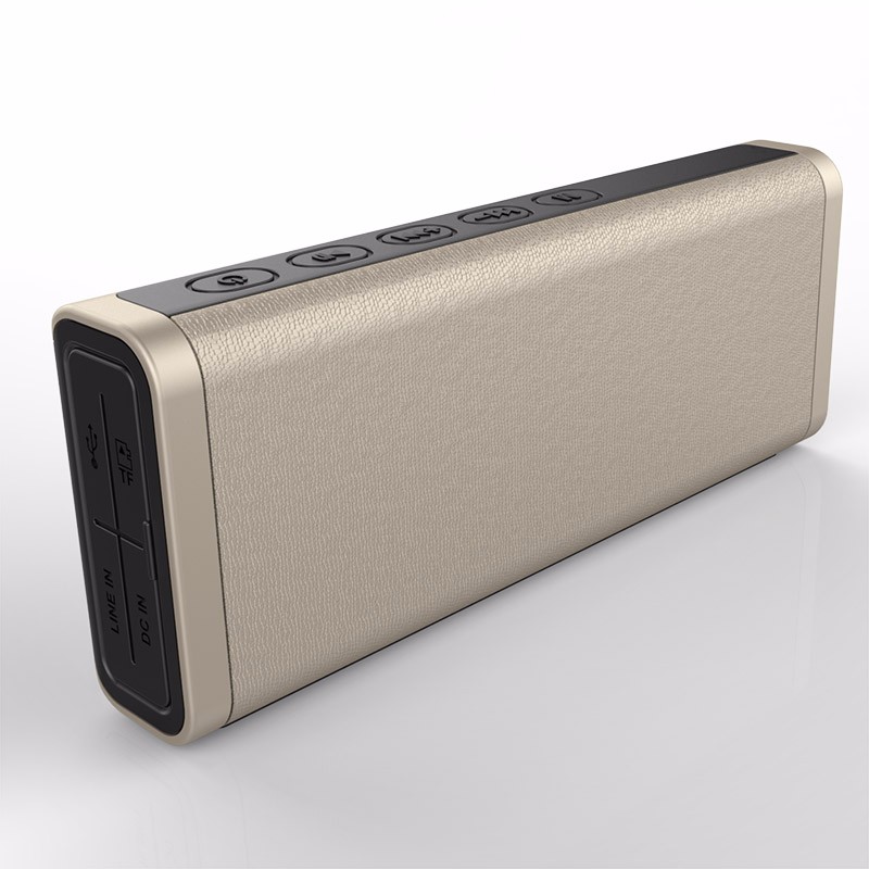 Portable waterproof bluetooth speaker with flashlight