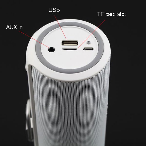 Zylinder Form Bluetooth Speaker
