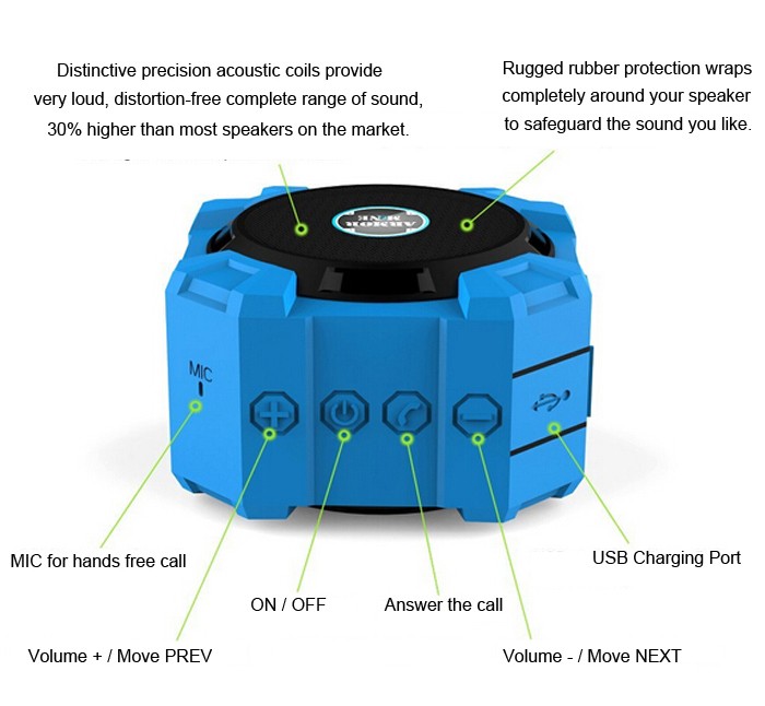 Water Ht-armor Subwoofer Speakers