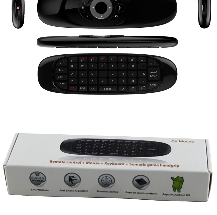 Double sided airmouse con funzione di apprendimento IR