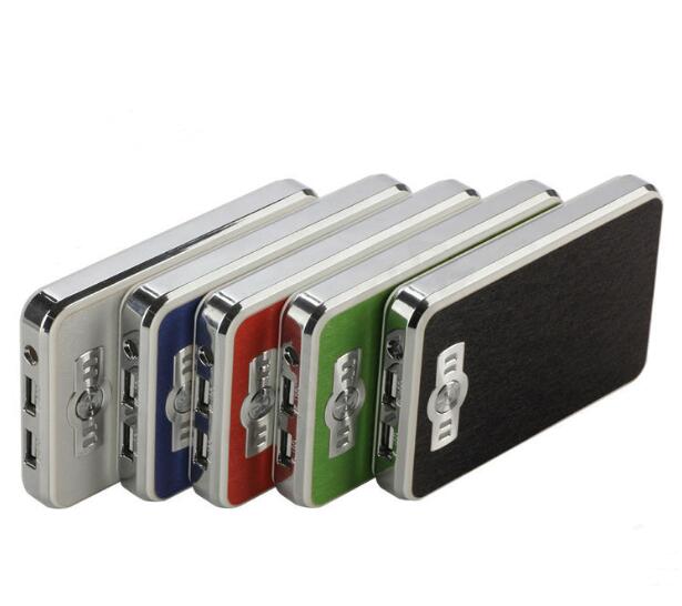 7800mah dual output usb portable power bank