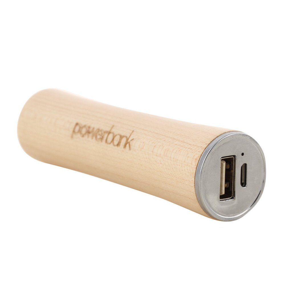 hölzerne röhre powerbank