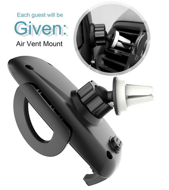 2 In 1 Suction Dashboard Windshield Car Mount Holder For Iphone