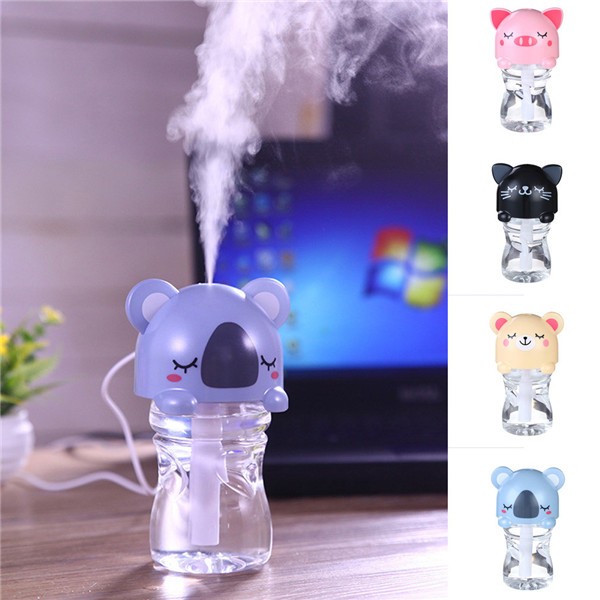 Mini Cartoon Bottle Cap Luftbefeuchter