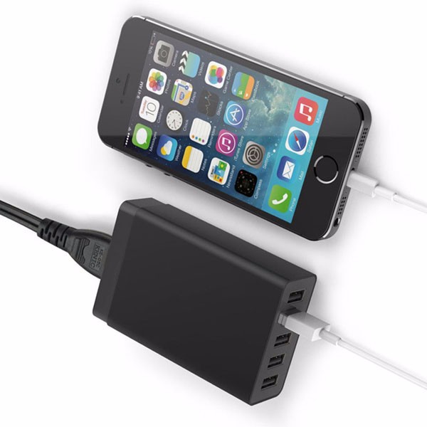 5 Портів USB зарядний Пристрій 