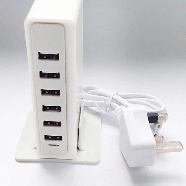 Multi port Fali USB töltő adapter