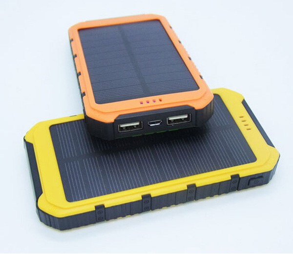 10000mah Vízálló Solar Power Bank