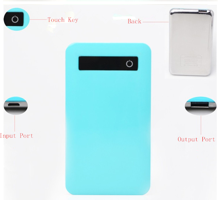ultra thin power bank 4000mah