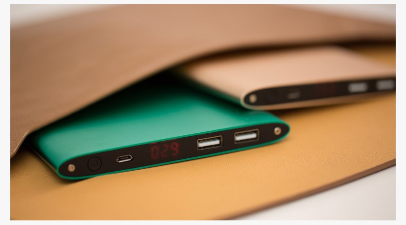 Digital display power bank 8000mah