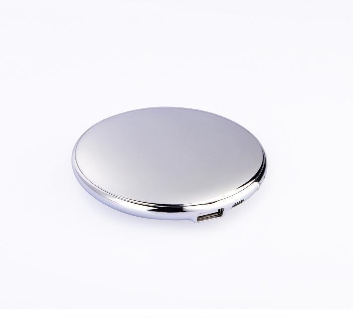 mini portable power bank with mirror