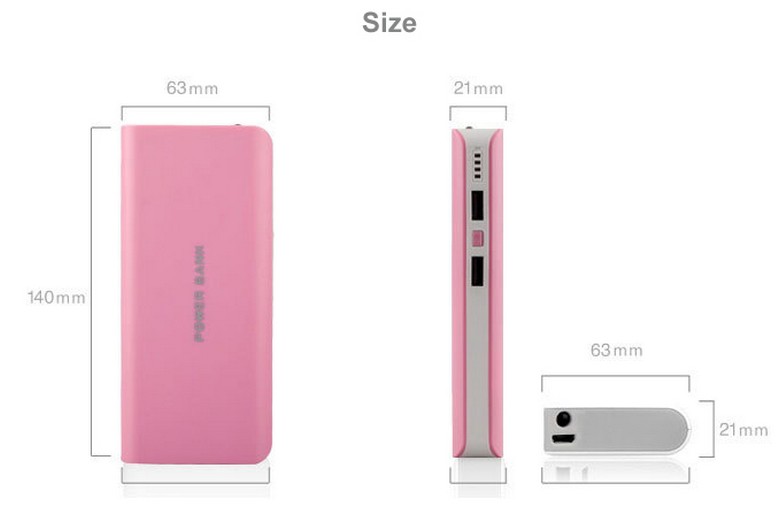 10400mah portable power banks