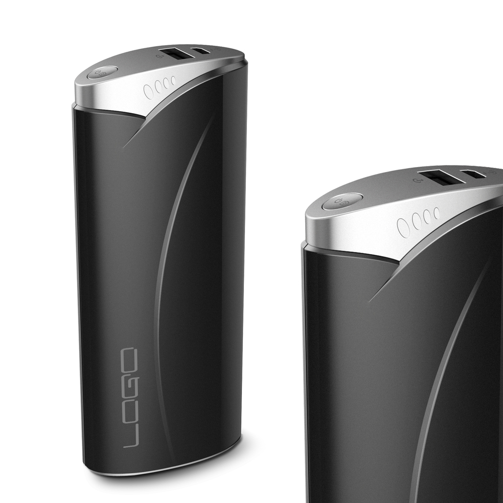 rose flower design portable power bank 5200 mah