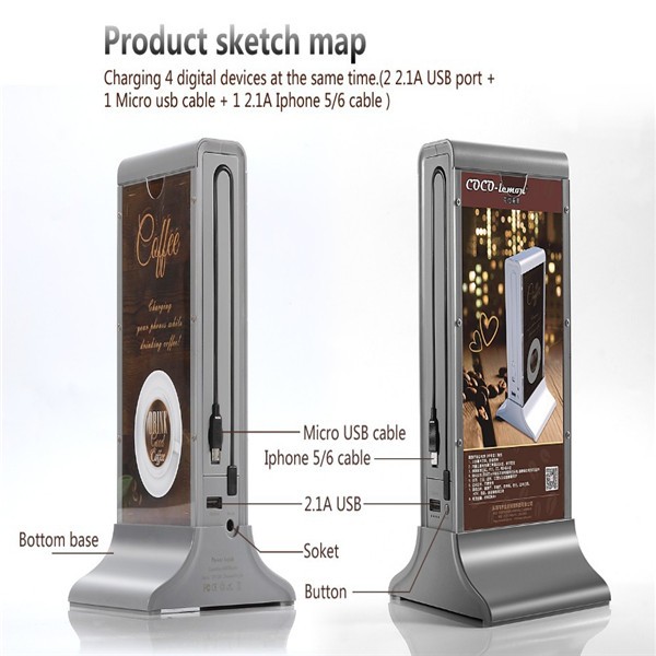 Menu Power Bank