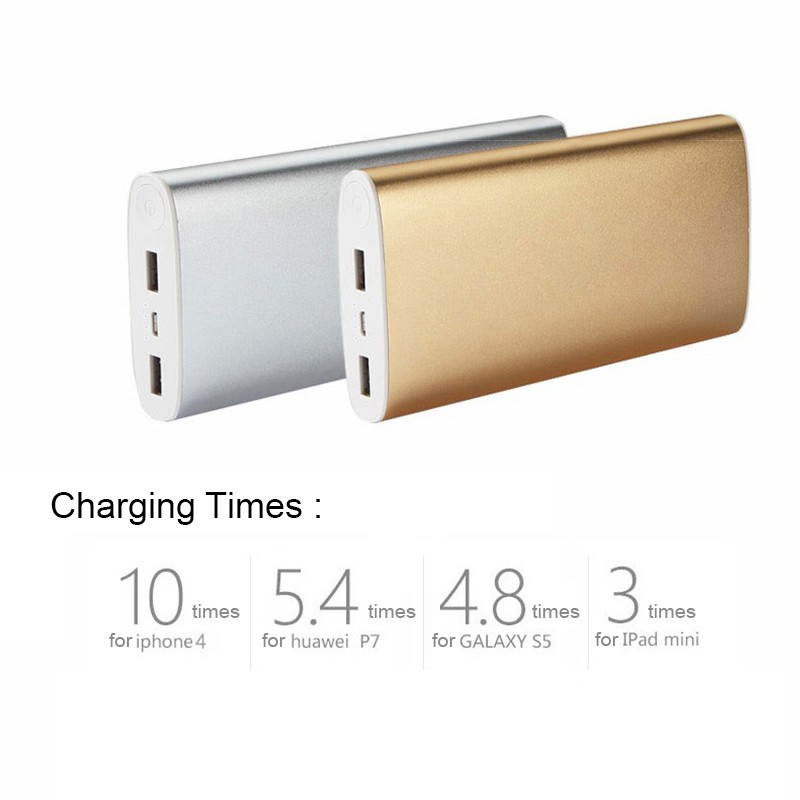 20000mah Dual USB Battery Pack Portable Power Bank