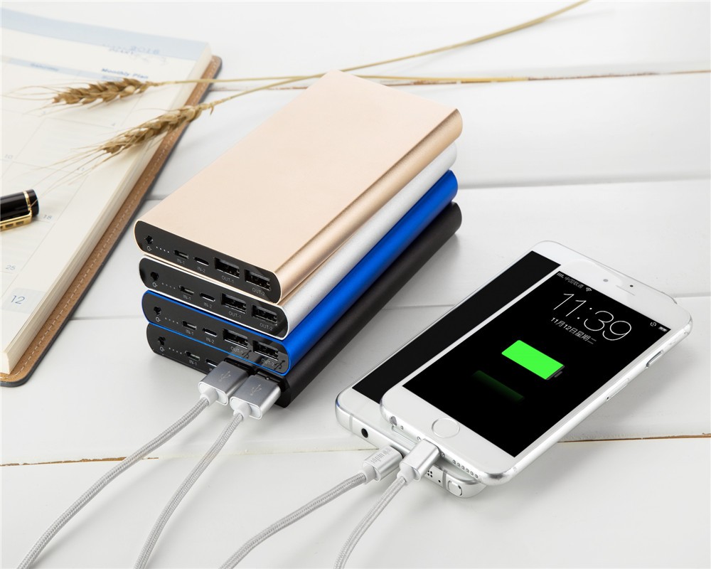 Thin mobile Power Bank 10000mah