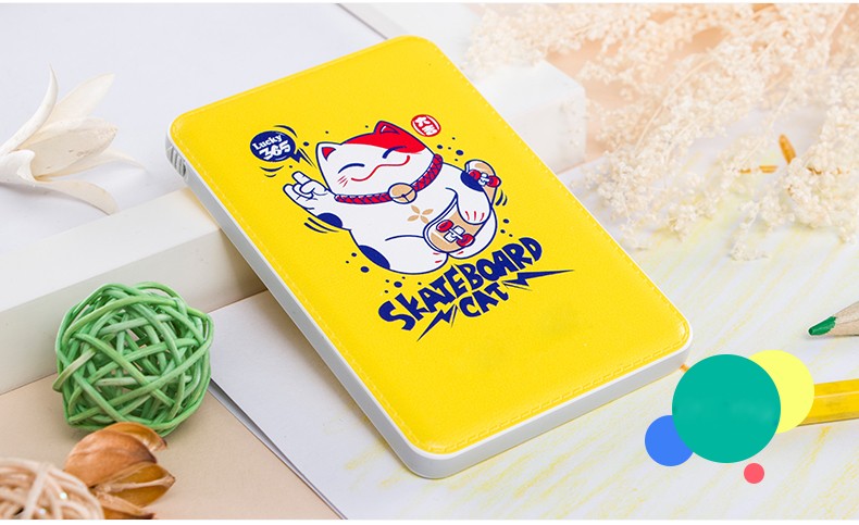  power bank with carton image and large-capacity
