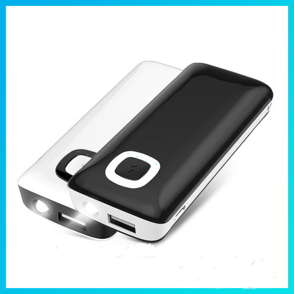 USB led flashlight power bank 5600mah