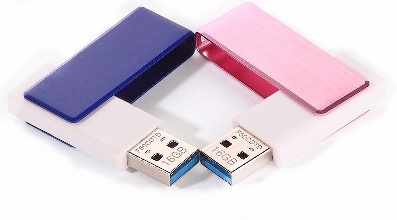 فلزی مفصل گردنده USB 2.0 فلش مموری استیک