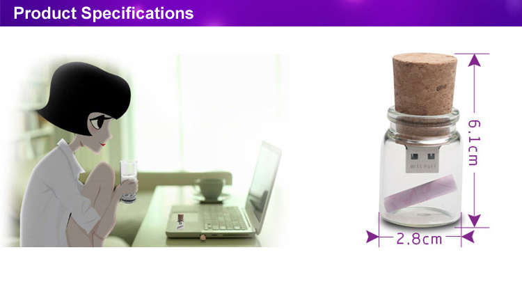 1gb~64gb bottle usb flash drive
