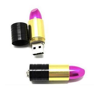 lipstick shape creative usb flash drive