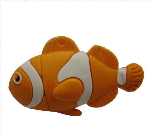 fish 8 gb plastic usb flash drive