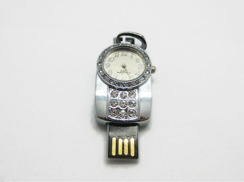 watch shape crystal usb sticks