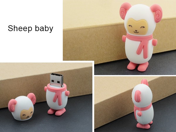 PVC cartoon usb flash drives