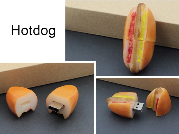 Hotdog usb villanás hajt
