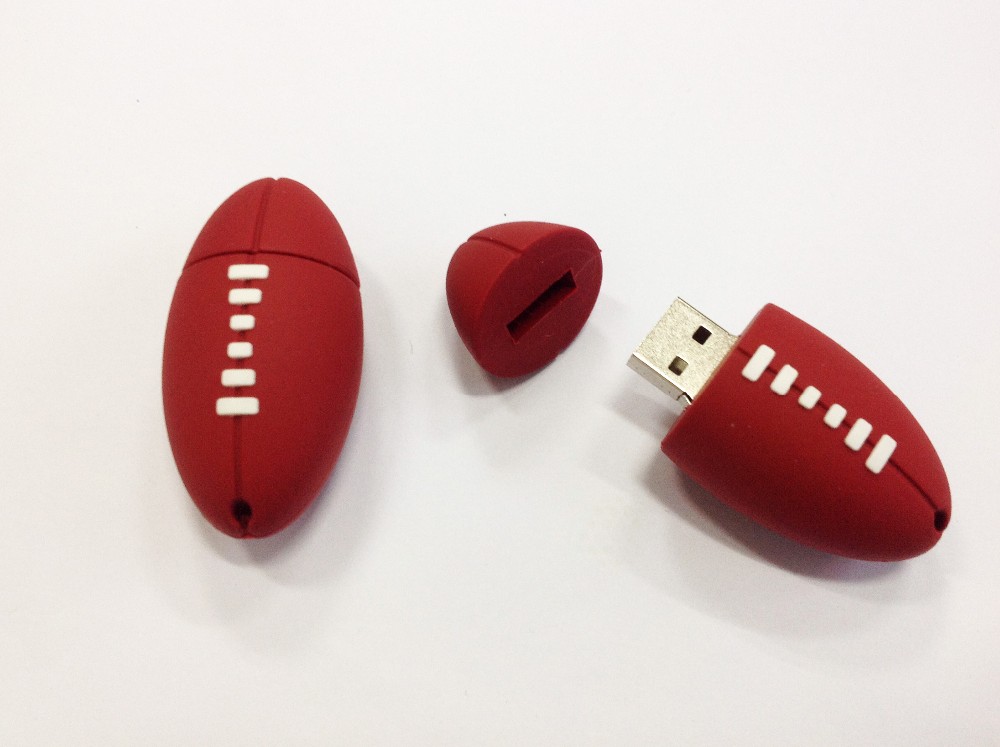Fußball Fußball Form Custom USB Flash Drive