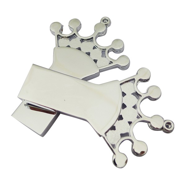 novinka koruna tvar kovový usb flash disk
