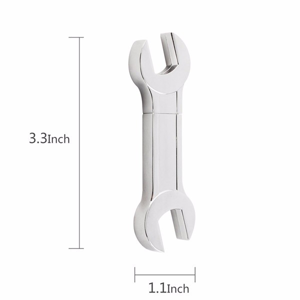 Usb 3.0 schraubenschlüssel form mechanische Usb-stick