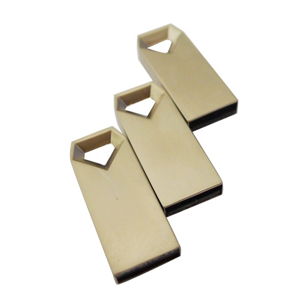 metal téglalapstílusra Mini USB Stick